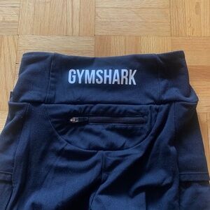 Gymshark Black Workout Cropped Leggings
